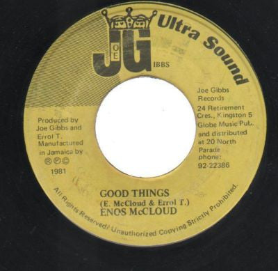 Enos McLeod : Good Things (7")