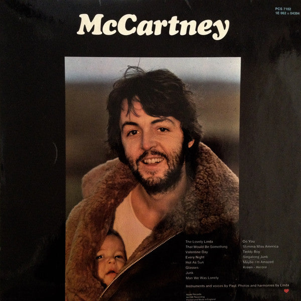 Paul McCartney : McCartney (LP, Album)