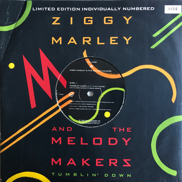 Ziggy Marley And The Melody Makers : Tumblin' Down (10", Ltd, Num)