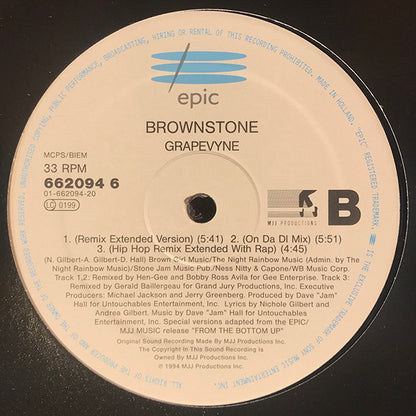 Brownstone : Grapevyne (12")