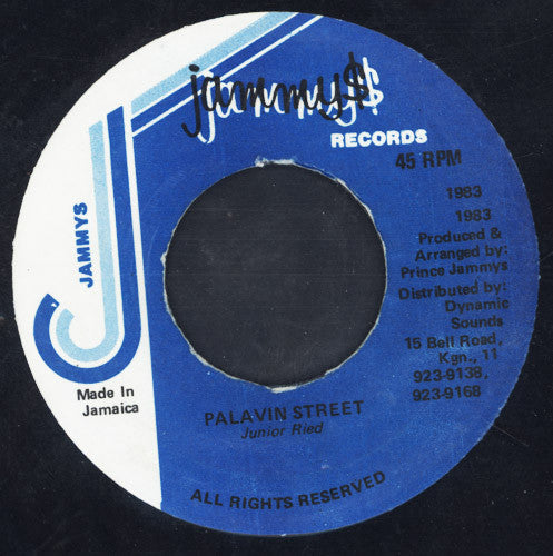 Junior Reid : Palavin Street (7")