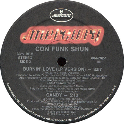 Con Funk Shun : Burnin' Love (12", Single)