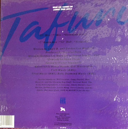 Tafuri : What Am I Gonna Do (About Your Love)? (12")