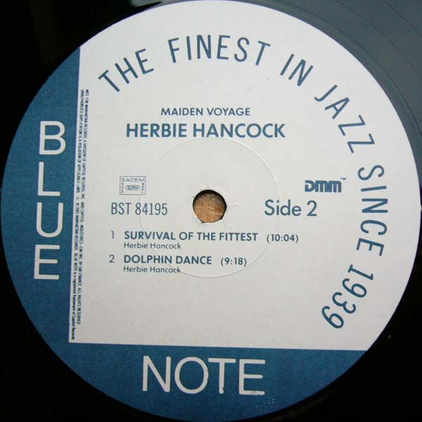 Herbie Hancock : Maiden Voyage (LP, Album, RE, RM, DMM)