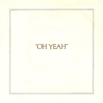 Roxy Music : Oh Yeah (7", Single, Gol)