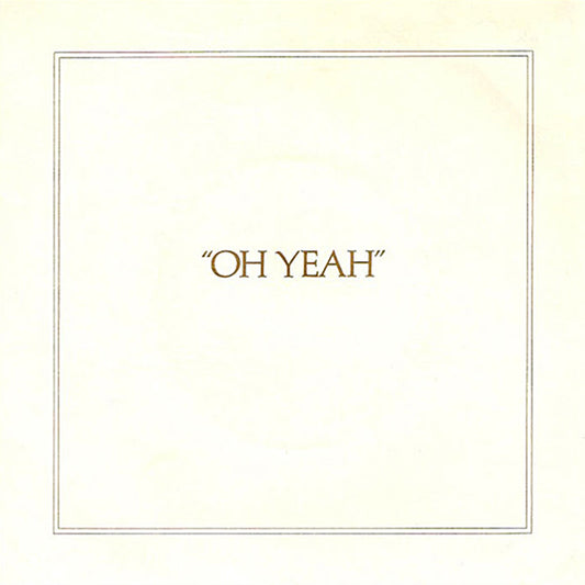 Roxy Music : Oh Yeah (7", Single, Gol)