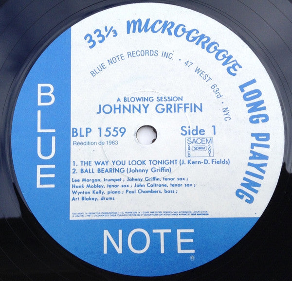 Johnny Griffin : A Blowing Session (LP, Album, Mono, RE)