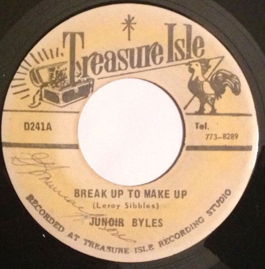 Junior Byles / Tommy McCook Allstars : Break Up To Make Up (7", Single)