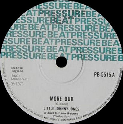 Little Johnny Jones (2) / Joe Gibbs & The Professionals : More Dub (7")