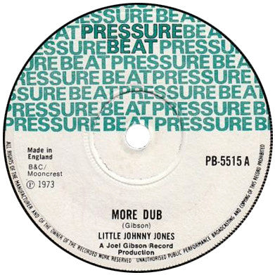 Little Johnny Jones (2) / Joe Gibbs & The Professionals : More Dub (7")