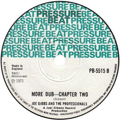 Little Johnny Jones (2) / Joe Gibbs & The Professionals : More Dub (7")