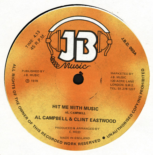 Al Campbell / Al Campbell & Clint Eastwood : Like You Girl / Hit Me With Music (12")