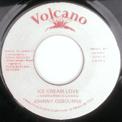 Johnny Osbourne : Ice Cream Love (7")