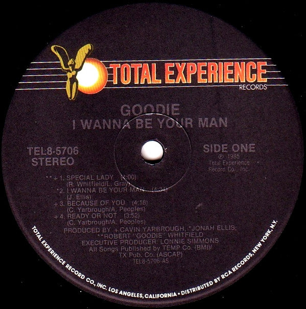 Goodie : I Wanna Be Your Man (LP, Album)