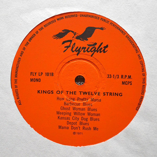 Various : Kings Of The Twelve String (LP, Comp, Mono)