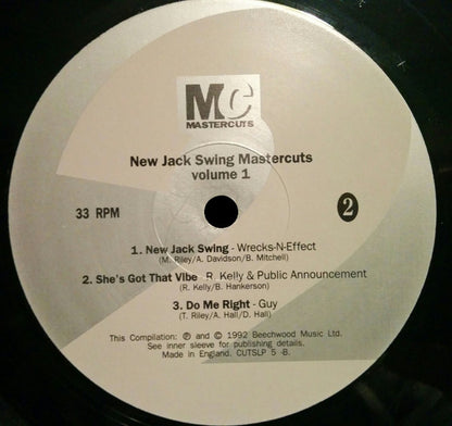 Various : New Jack Swing Mastercuts Volume 1 (2xLP, Comp, Gat)