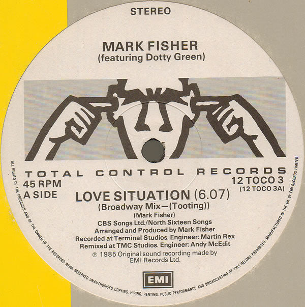 Mark Fisher Featuring Dotty Green : Love Situation (12")