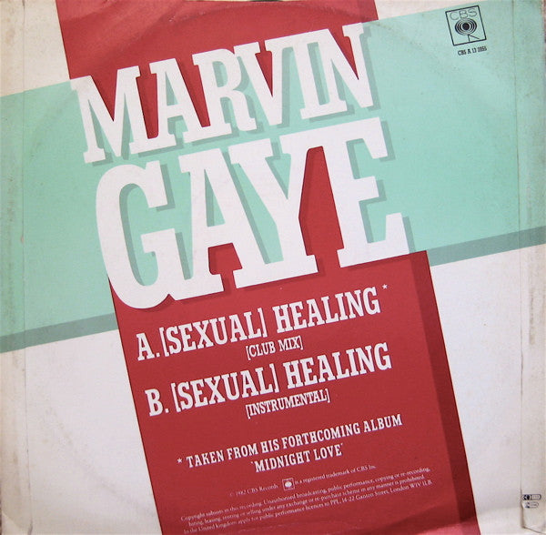 Marvin Gaye : (Sexual) Healing (Club Mix) (12", Single)