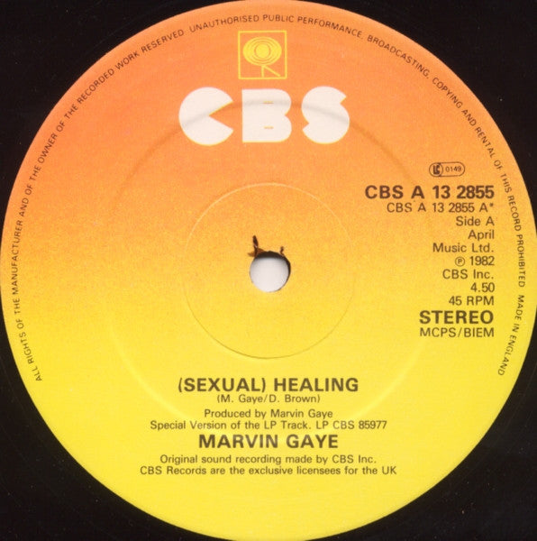 Marvin Gaye : (Sexual) Healing (Club Mix) (12", Single)