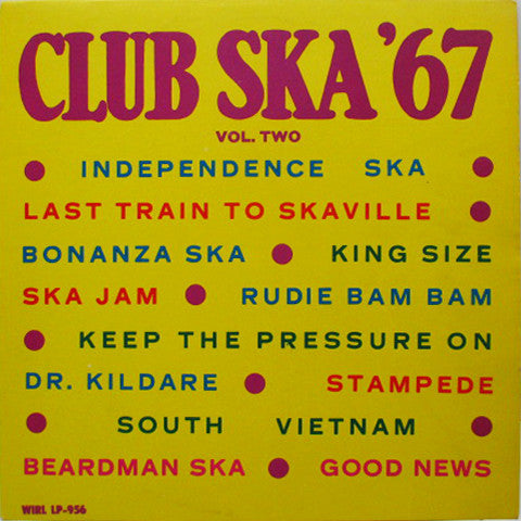 Various : Club Ska '67 Vol. Two (LP, Album, Comp)