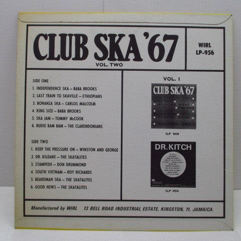 Various : Club Ska '67 Vol. Two (LP, Album, Comp)