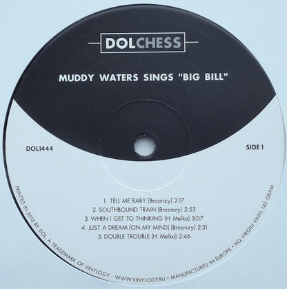 Muddy Waters : Muddy Waters Sings "Big Bill" (LP, Album, Mono, RE, 140)