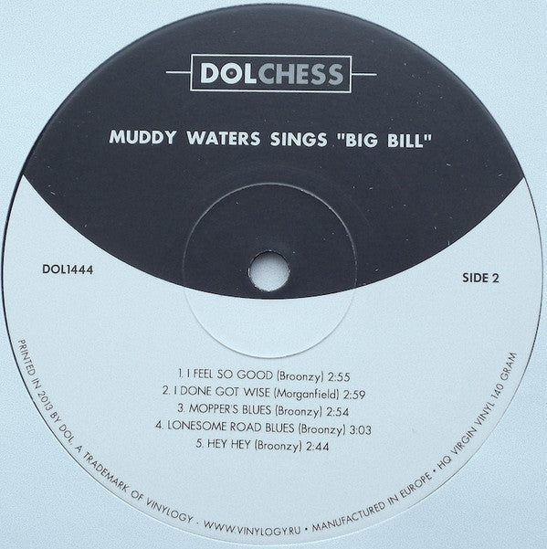 Muddy Waters : Muddy Waters Sings "Big Bill" (LP, Album, Mono, RE, 140)