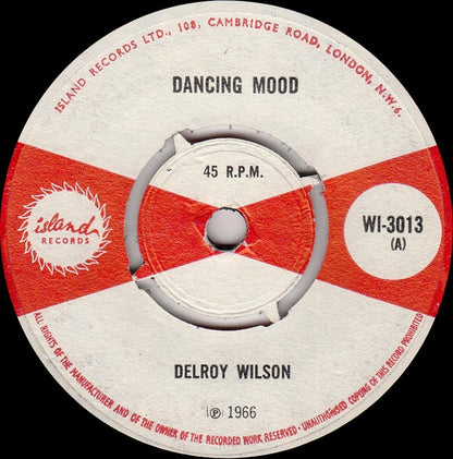 Delroy Wilson / The Soul Brothers : Dancing Mood / More And More (7", Single)