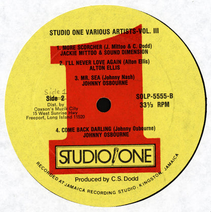 Various : Studio One Showcase Vol. 3 (LP, Comp)