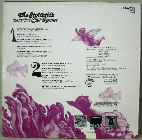 The Stylistics : Let's Put It All Together (LP, Album)