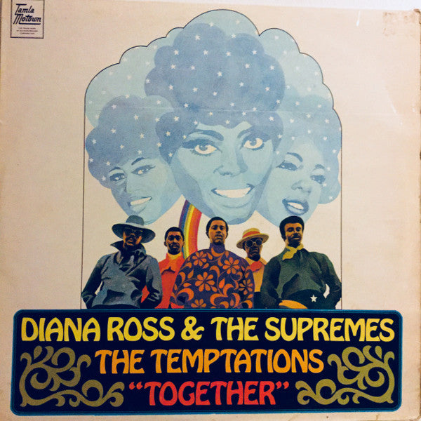 The Supremes & The Temptations : Together (LP, Album)