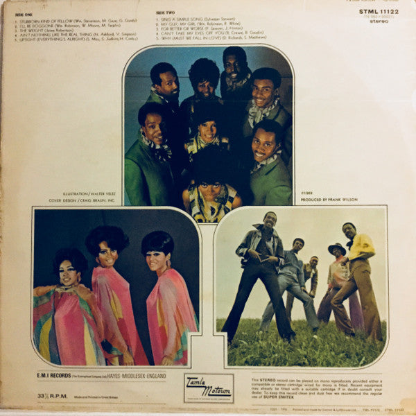 The Supremes & The Temptations : Together (LP, Album)