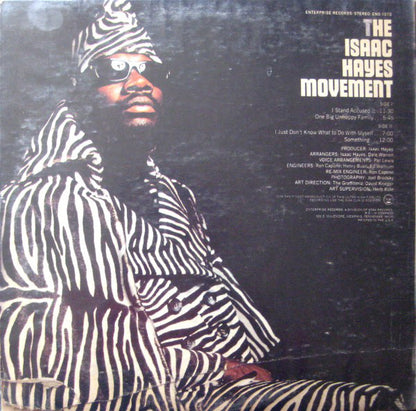 Isaac Hayes : The Isaac Hayes Movement (LP, Album, Gat)