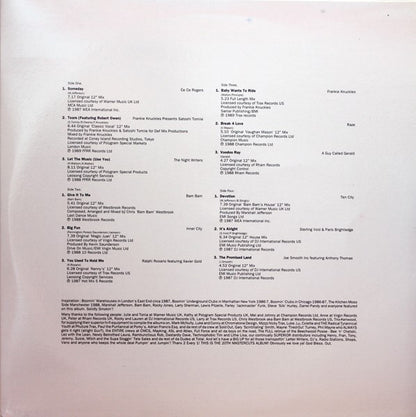 Various : Classic House Mastercuts Volume 1 (2xLP, Comp)