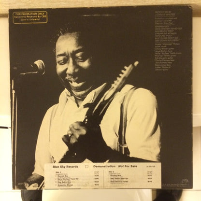 Muddy Waters : Muddy "Mississippi" Waters Live (LP, Album, Promo)