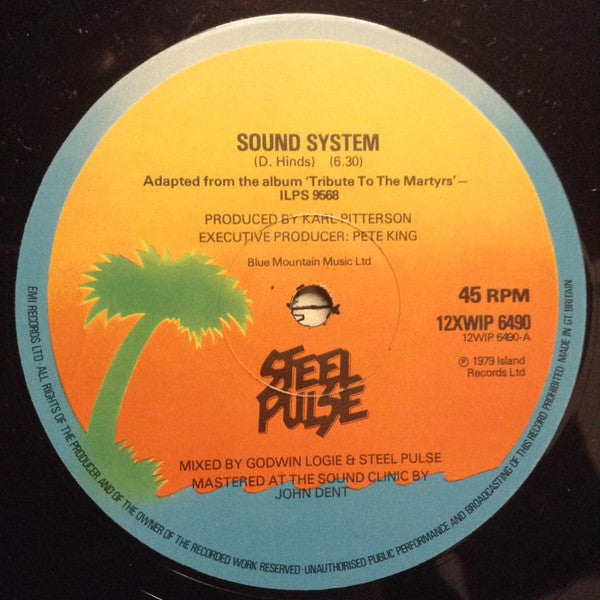 Steel Pulse : Sound System (12")