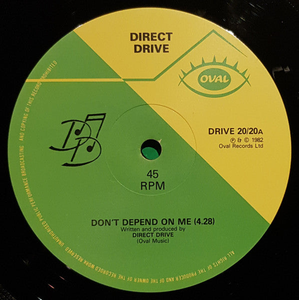 Direct Drive (3) : Don't Depend On Me (12", Gre)