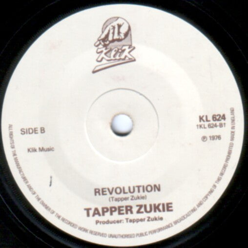 Tapper Zukie : Pick Up The Rockers (7", Single)