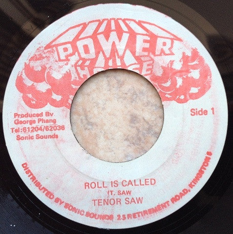 Tenor Saw : Roll Is Called (7", Single)