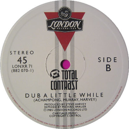 Total Contrast : Takes A Little Time (Michael Brauer Club Mix) (12")