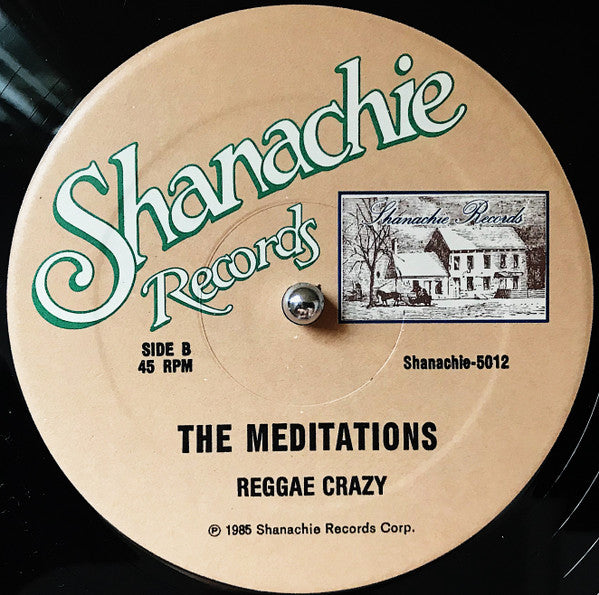 The Meditations : Quiet Woman / Reggae Crazy  (12")