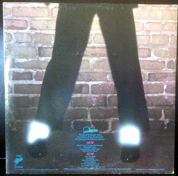 Michael Jackson : Off The Wall (LP, Album, Gat)