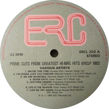 Various : Prime Cuts From Greatest Hi-NRG Hits (12", Maxi, Mixed)