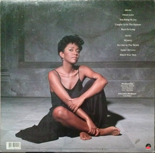 Anita Baker : Rapture (LP, Album, Spe)