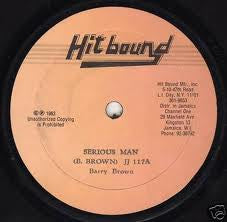 Barry Brown / Johnny "Hulk" Ashley : Serious Man / My Girl (10", M/Print)