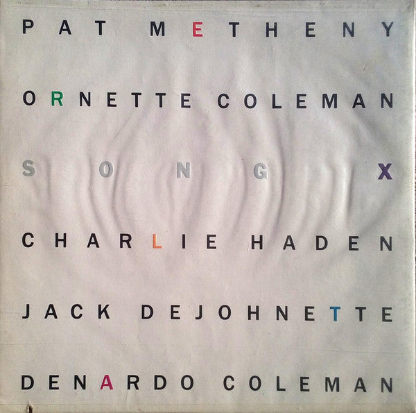 Pat Metheny / Ornette Coleman : Song X (LP, Album)