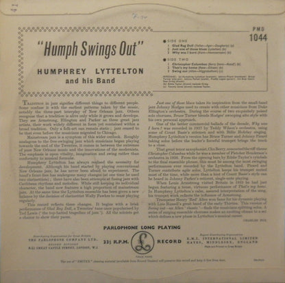 Humphrey Lyttelton And His Band : Humph Swings Out (10", Mono)