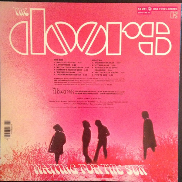 The Doors : Waiting For The Sun (LP, Album, RE)