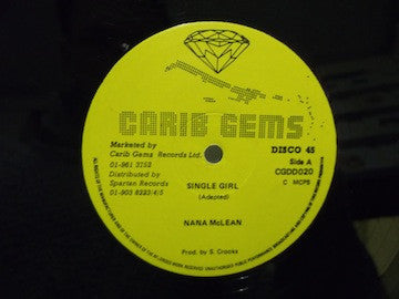 Nana McLean : Single Girl / Angel Of The Morning (12")