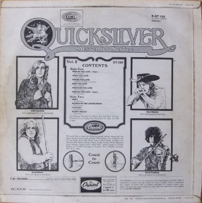 Quicksilver Messenger Service : Happy Trails (LP, Album, RE)